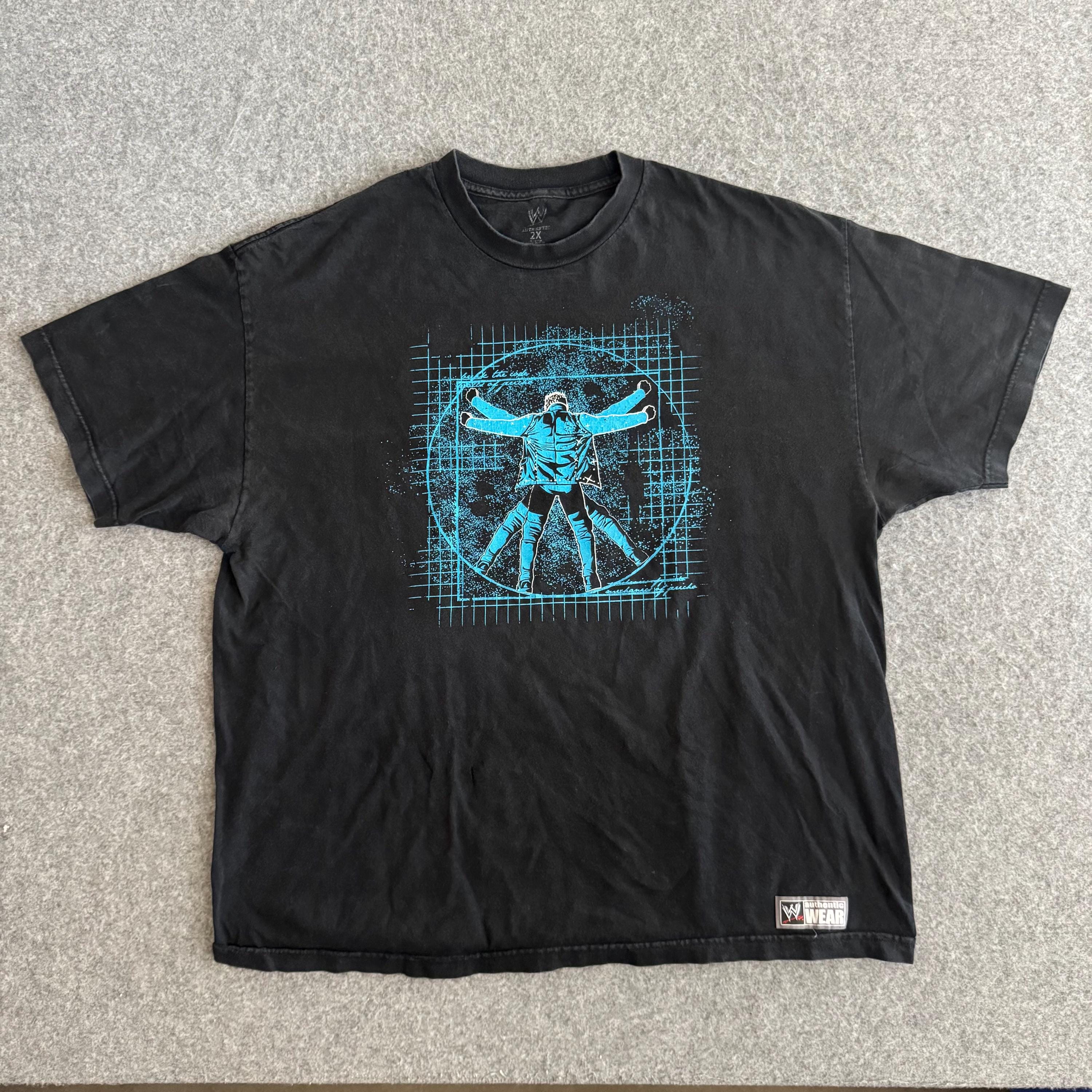 WWE Chris Jericho Light It Up Y2J T-Shirt 2XL