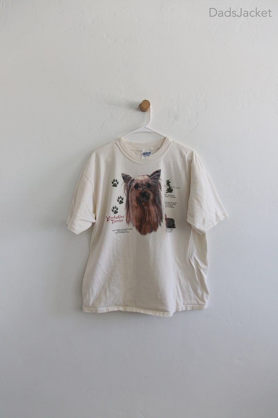 Yorkshire Terrier 90s Dog Tee XL