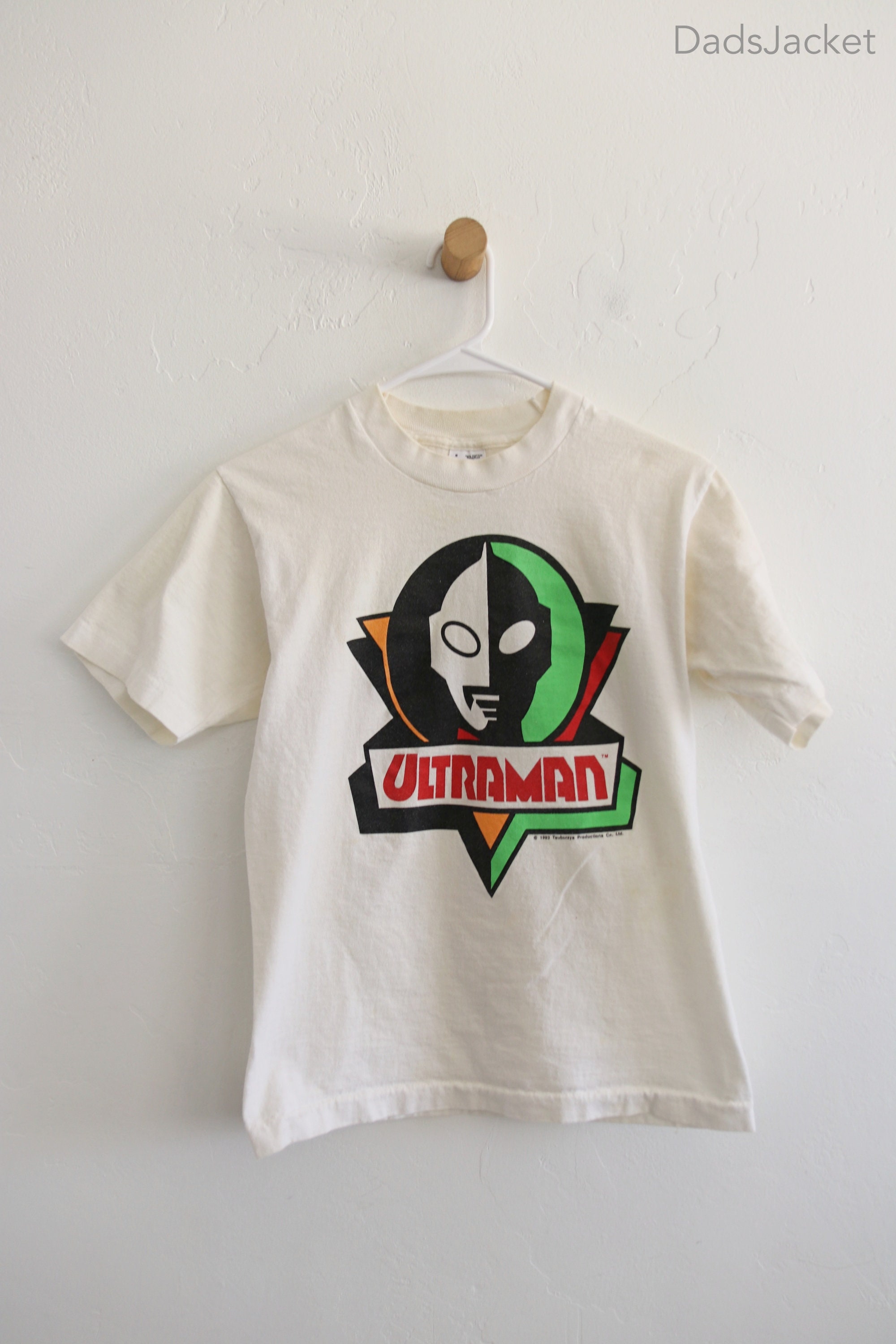90s Ultraman Japanese Science Fiction Character Single Stitch