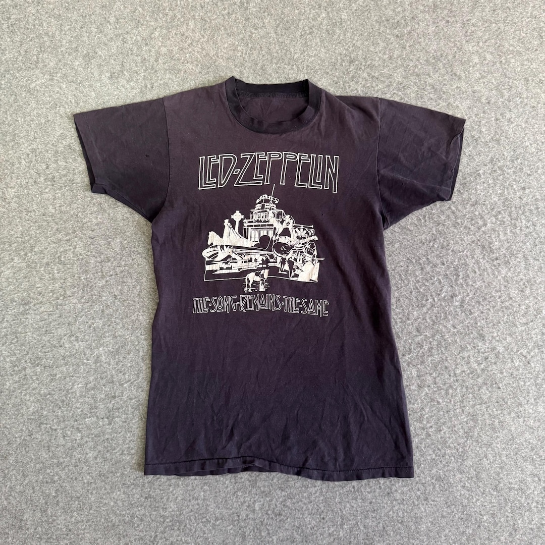 Sole / Live From Rome ヴィンテージTシャツ + CD Led Zeppelin 1976 the Song Remains the Same Tour Shirt Original - Etsy