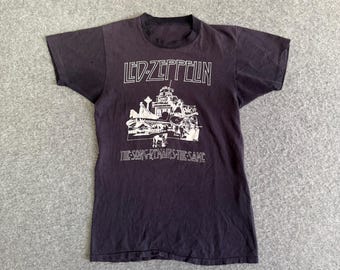 Led Zeppelin 1976 the Song Remains the Same Tour Shirt Original - Etsy