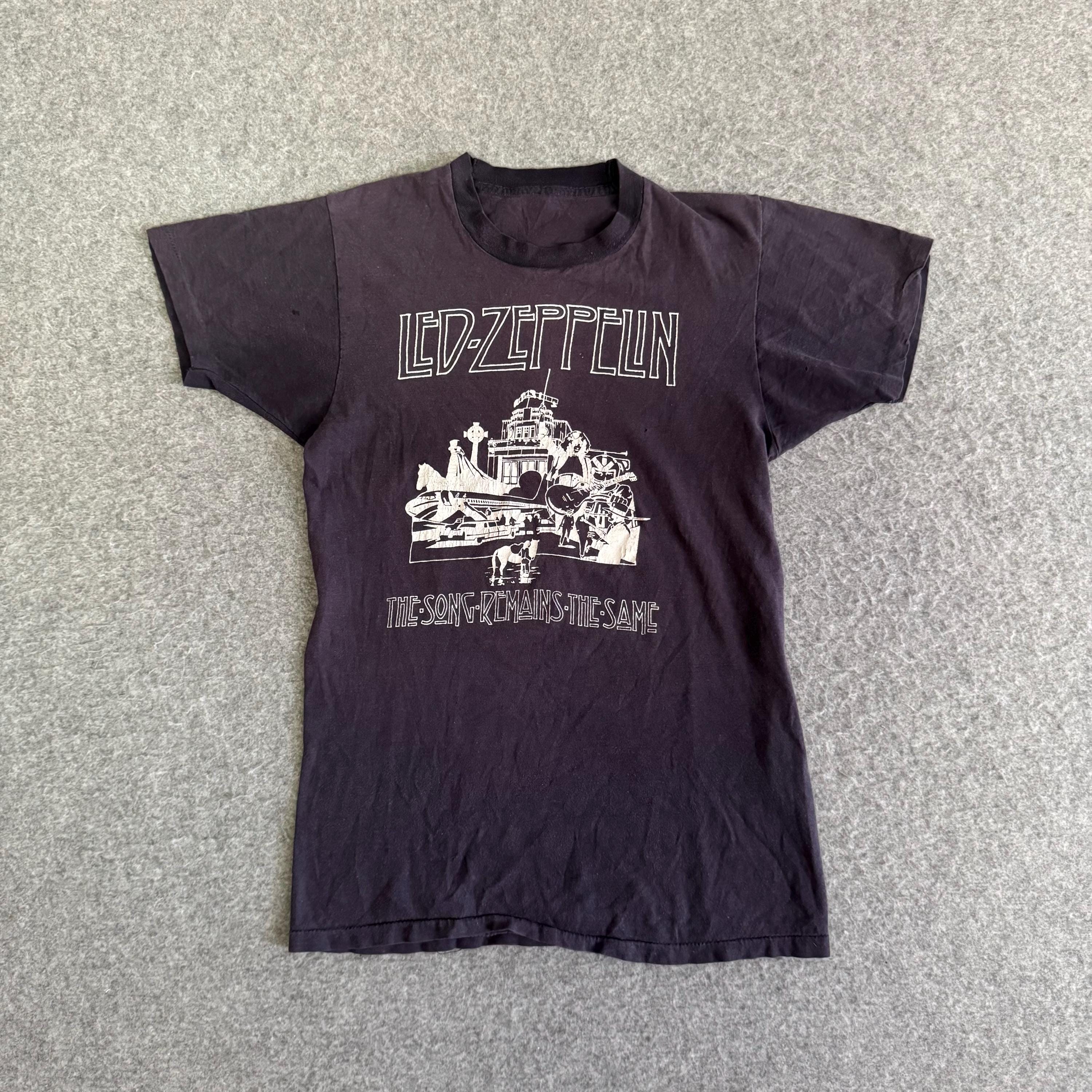 Led Zeppelin 1976 the Song Remains the Same Tour Shirt Original - Etsy