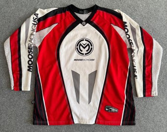 Moose Racing Motocross Jersey Mesh Long Sleeve Shirt XL