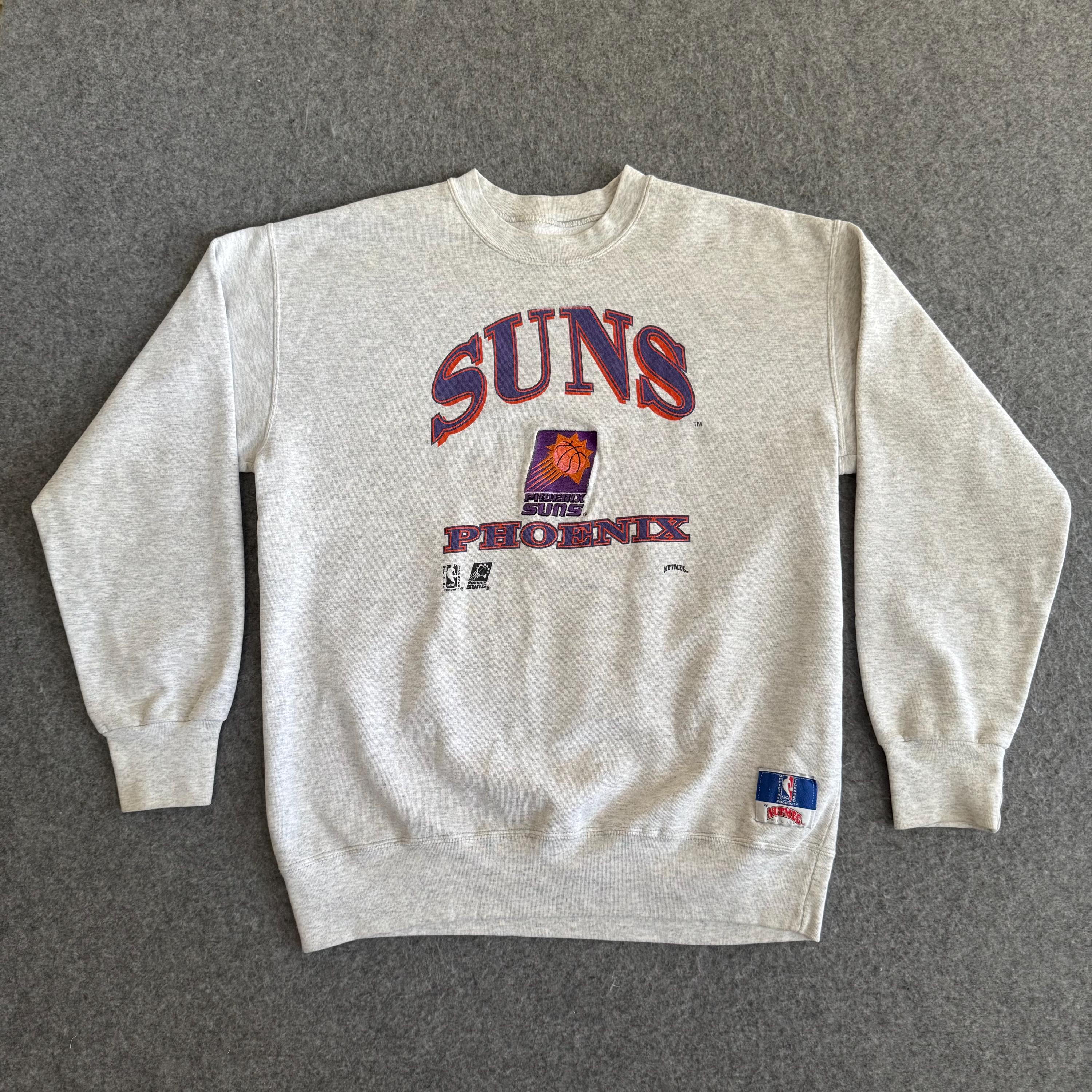 90s Phoenix Suns Logo Nutmeg Grey Heather Sweatshirt XL - Etsy