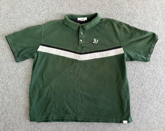 オークランド・アスレチックス ベースボールポロシャツ 2XL - Etsy 日本