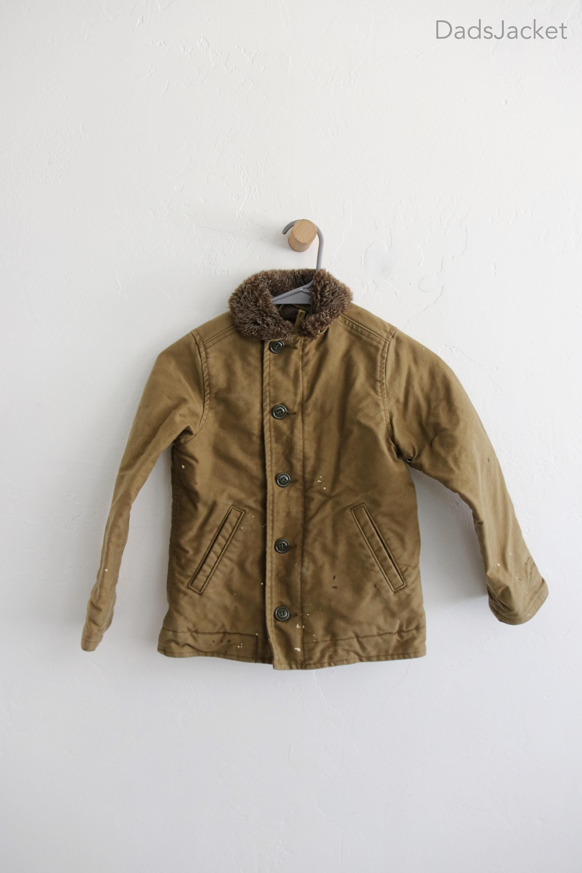 ジャケット・アウター 90's CHILD HOOD mili N-1 DECK JACKET Kids Deck Jacket Military Style Jacket - Etsy
