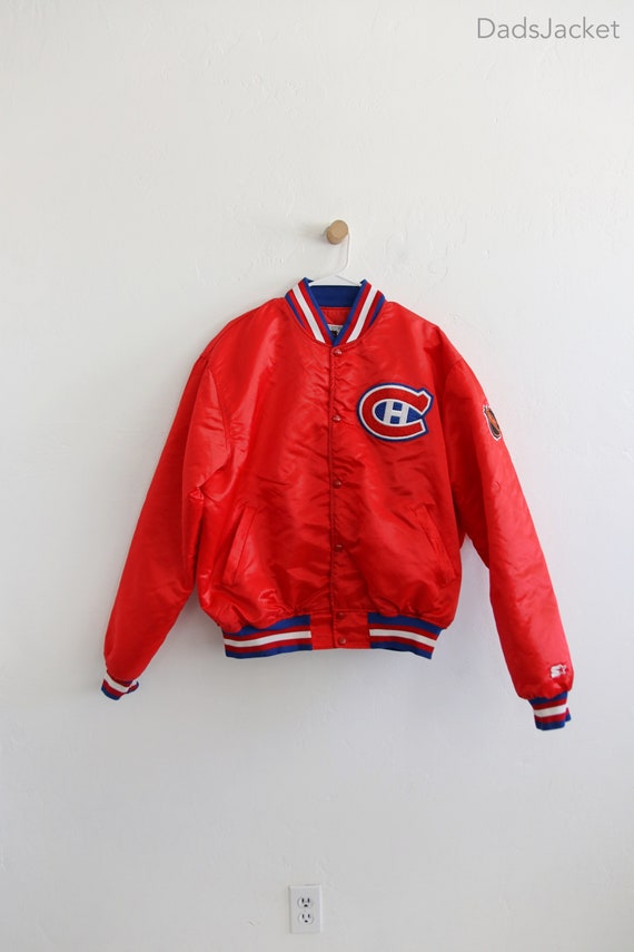 Montreal Canadians Satin Starter NHL 80s Nylon Sna