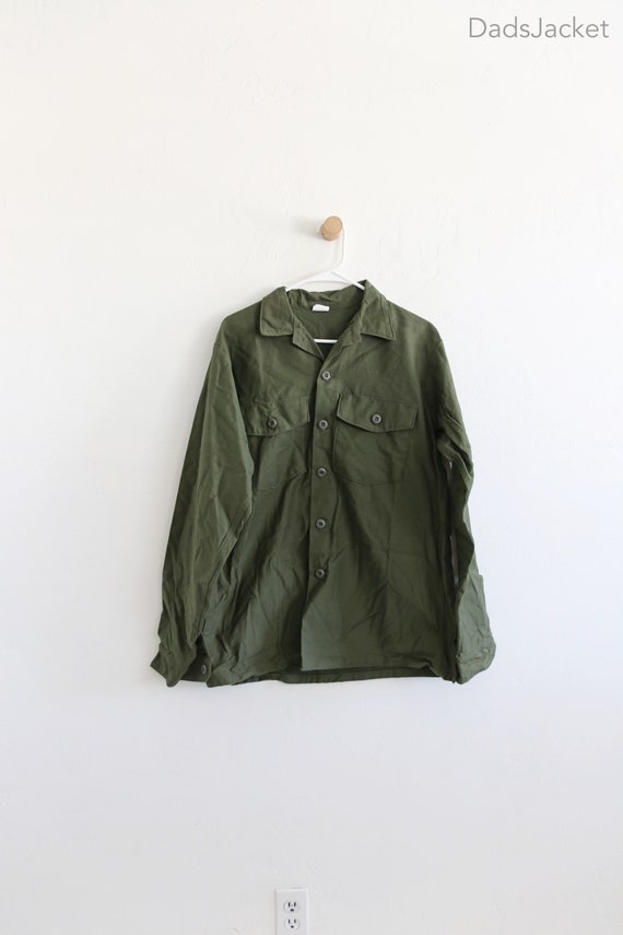 Deadstock Vietnam War 70s Army Fatigue Olive Drab 