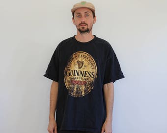 Guinness Beer Shirt Large