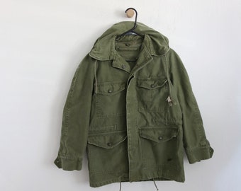 60s USAF Military Field Jacket Small