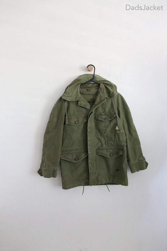 60s USAF Military Field Jacket Small