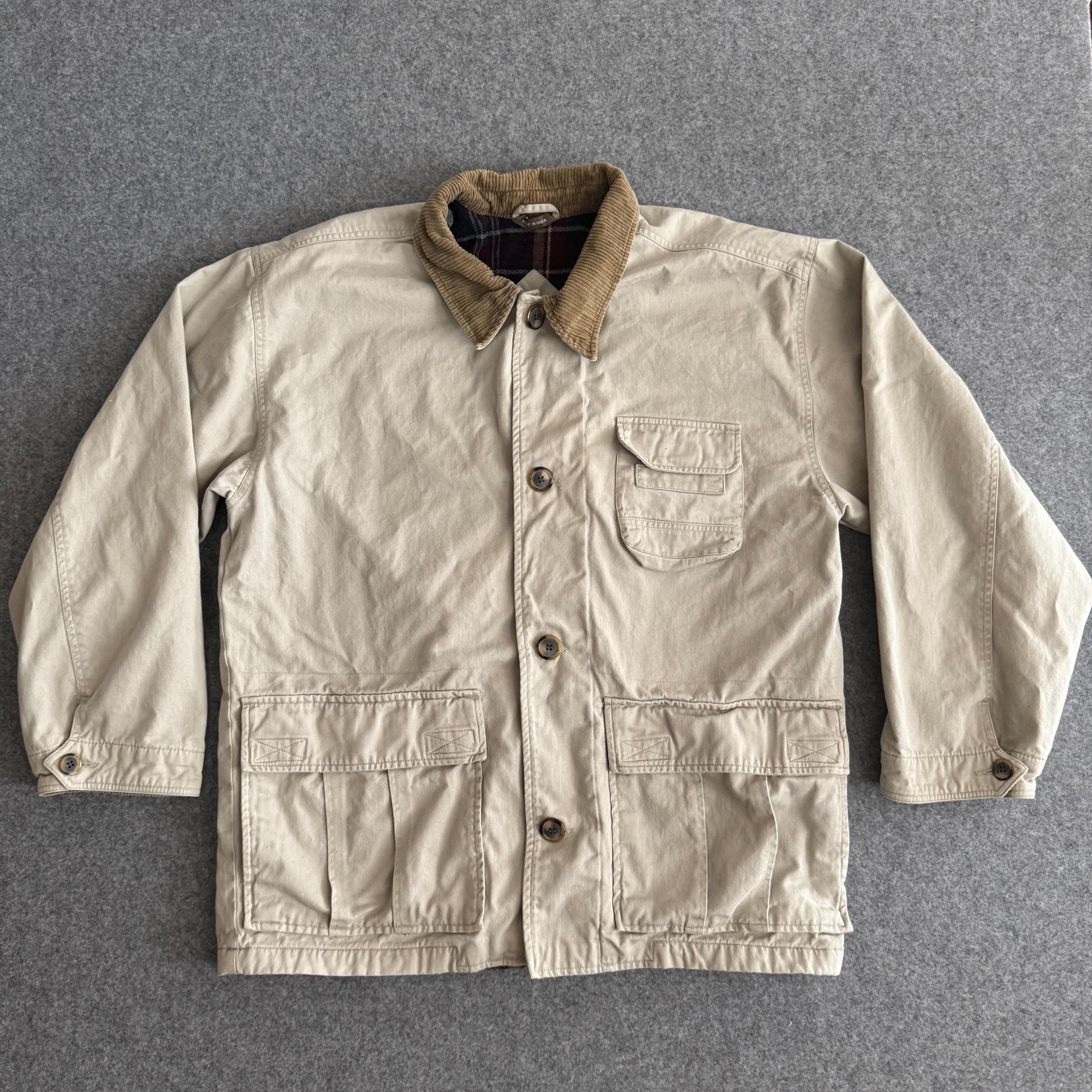 Veste De Corvée L.L. Bean Homme – Taille M – Toile Dorée – Occasion