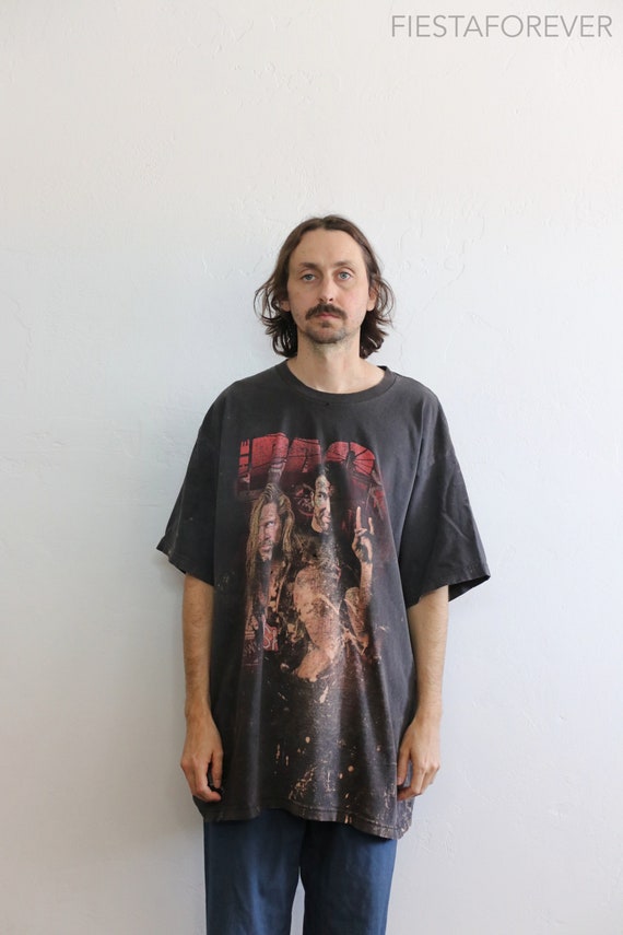 WCW 90s The Pac nWo Faded Bleached Wrestling Tee 2