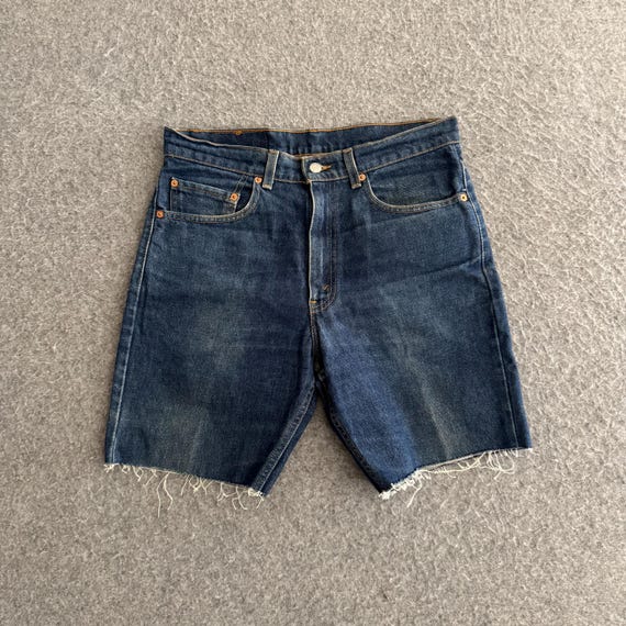 Levis 517 Cutoff 80s USA Denim Shorts 32" Waist