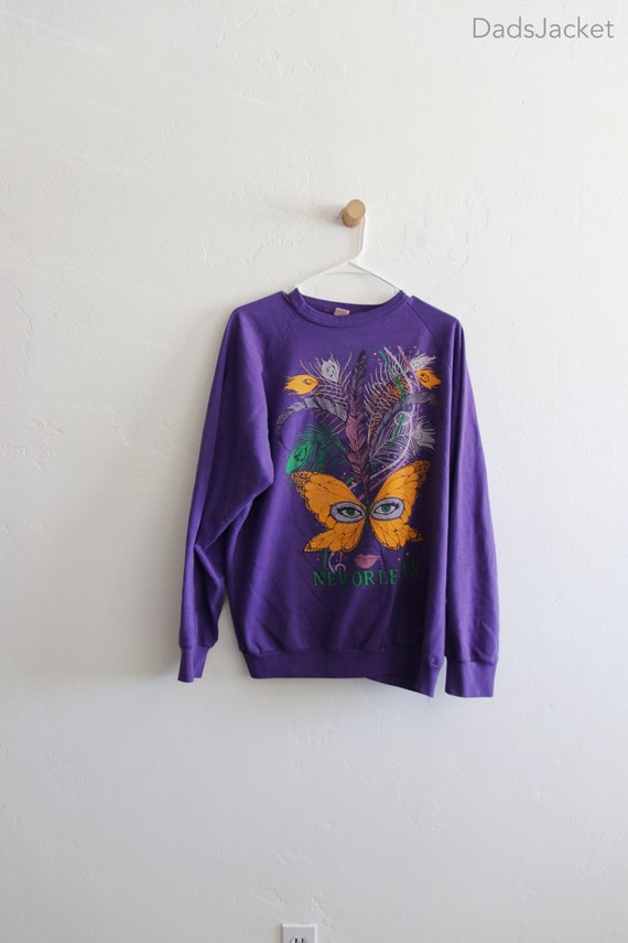 black mardi gras hoodie