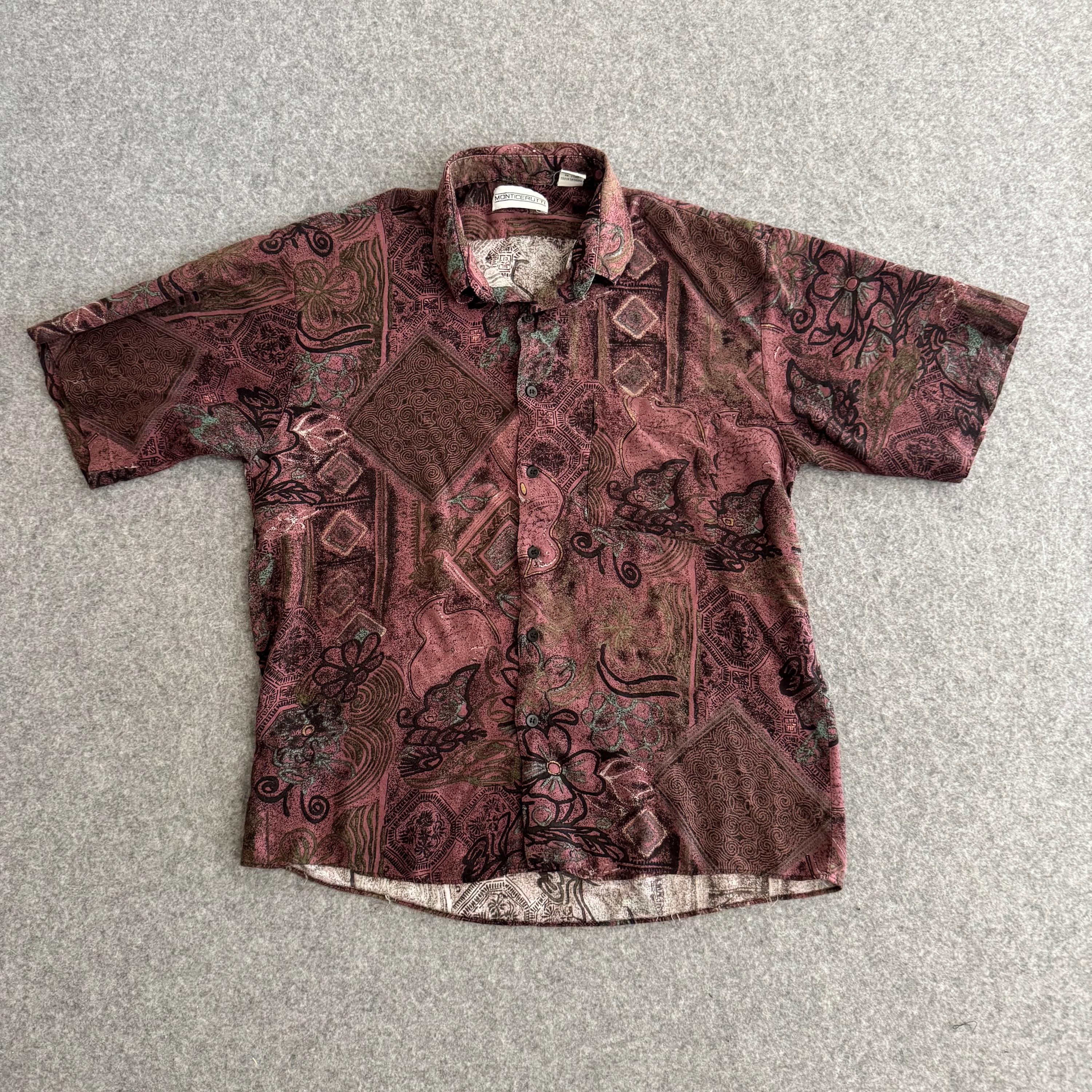 Vintage Rayon Shirt - Etsy