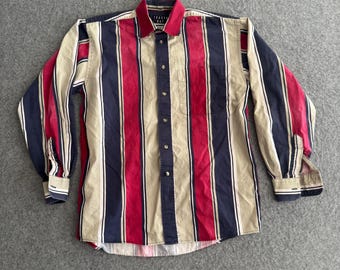 Gestreept shirt met lange mouwen uit de jaren 90, klein