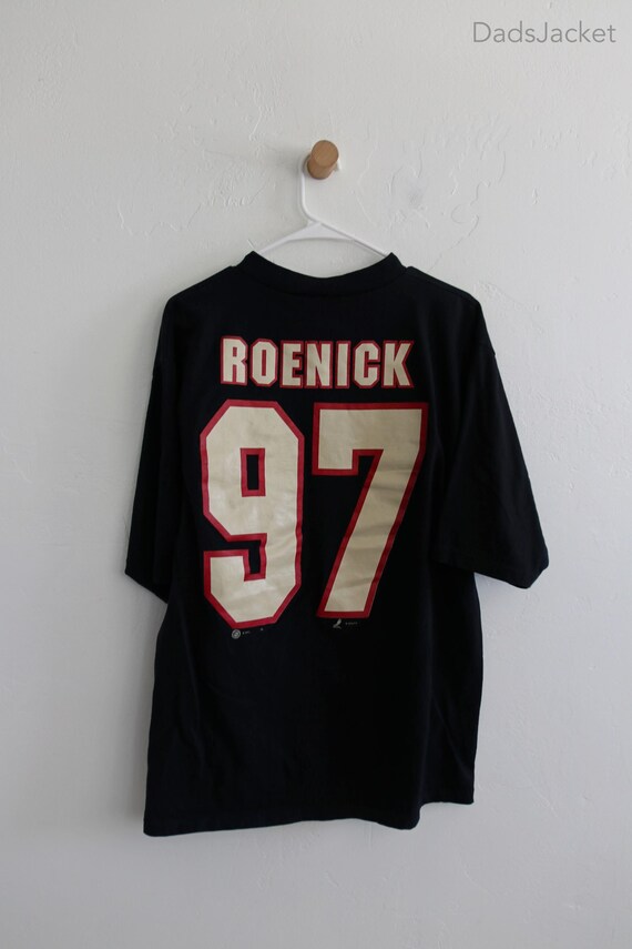 90s Phoenix Coyotes Roenick Jersey Cotton Shirt Tee Large Etsy UK