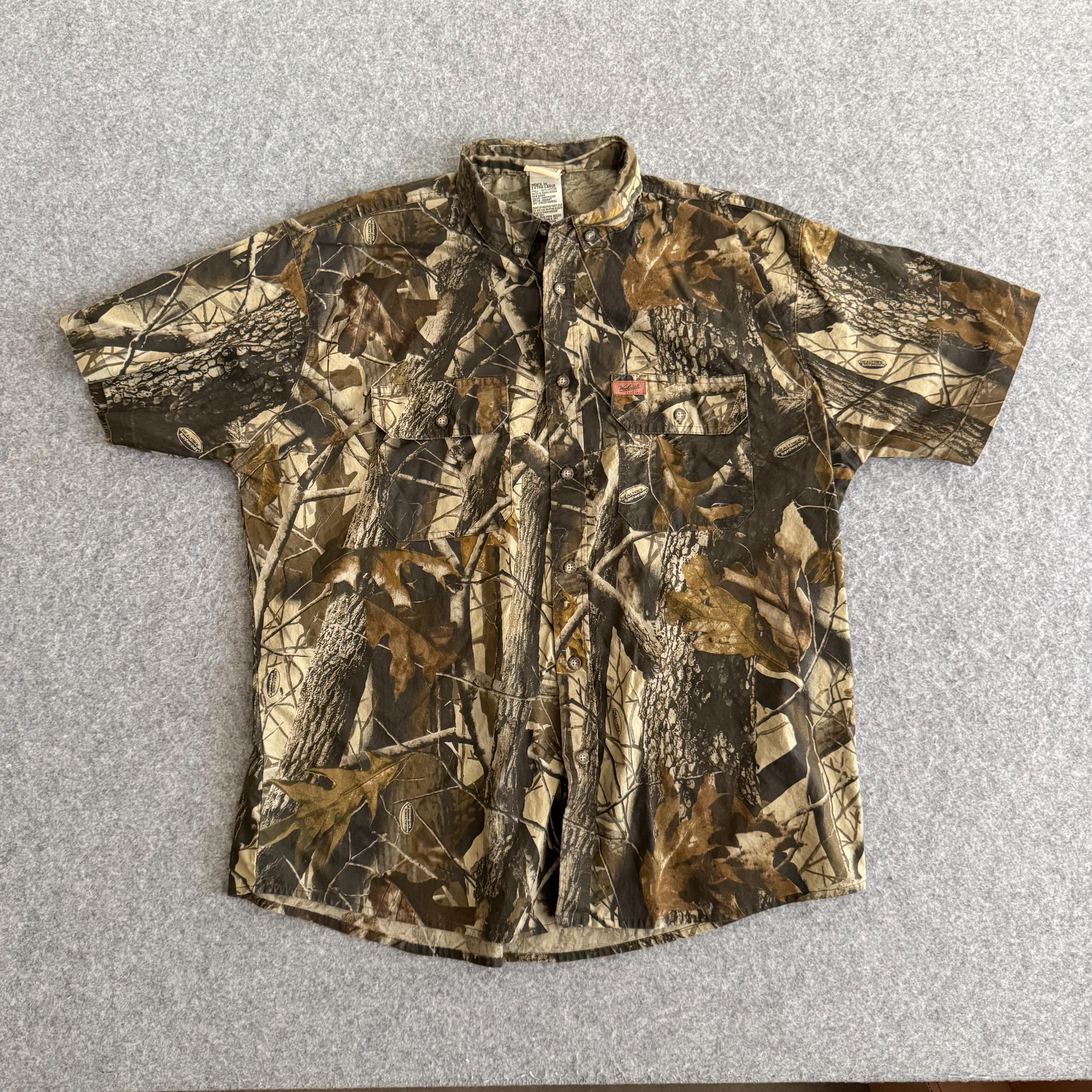Woolrich Short Sleeve Button Hunting Camo Shirt Medium - Etsy