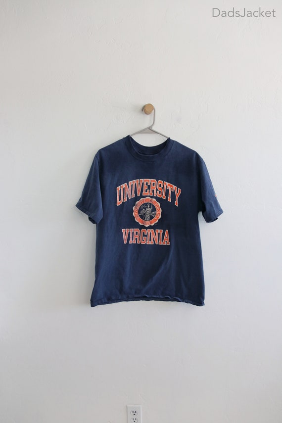 90s University Virginia College Single Stitch Tee 