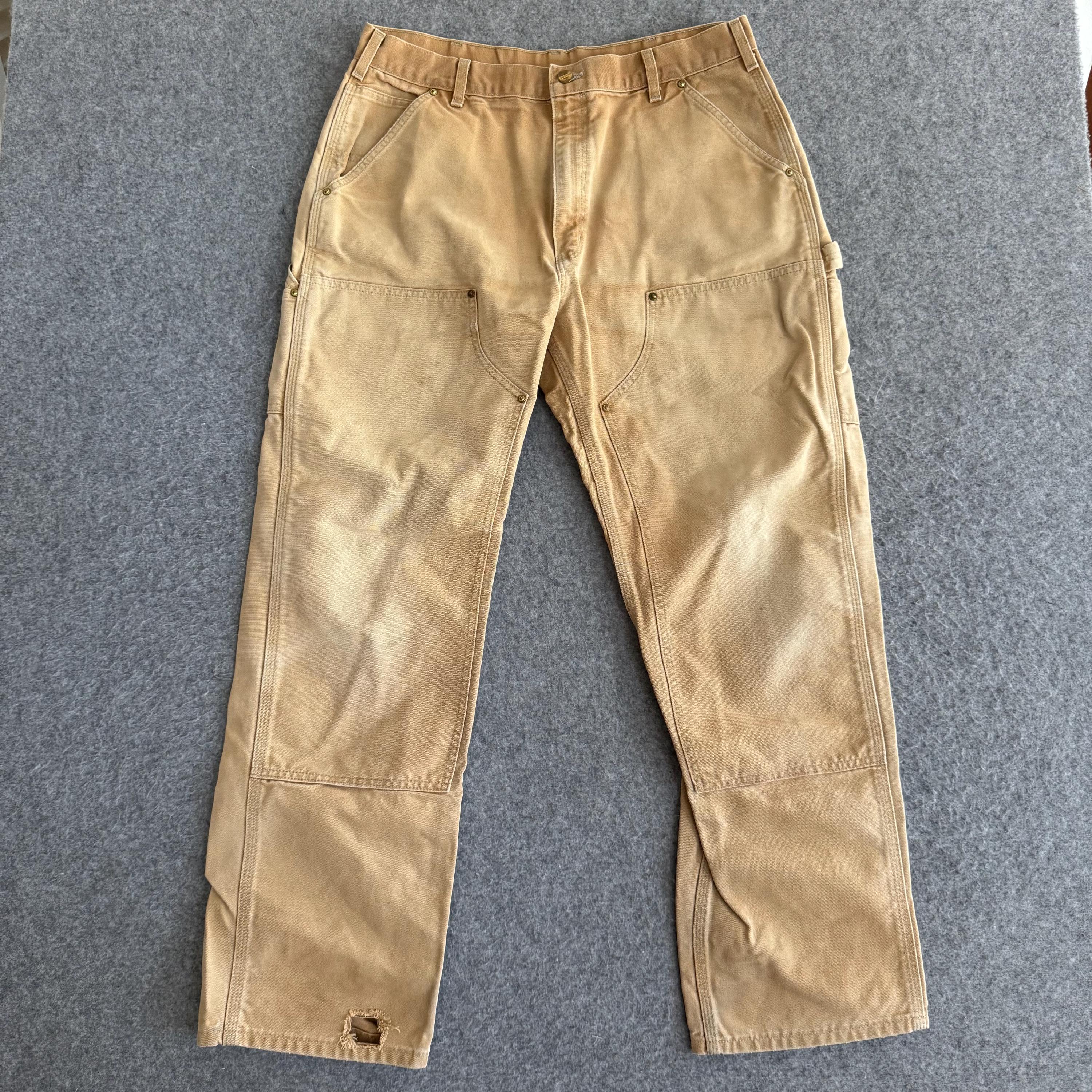 Vintage Double Knee Pants Carhartt - Etsy