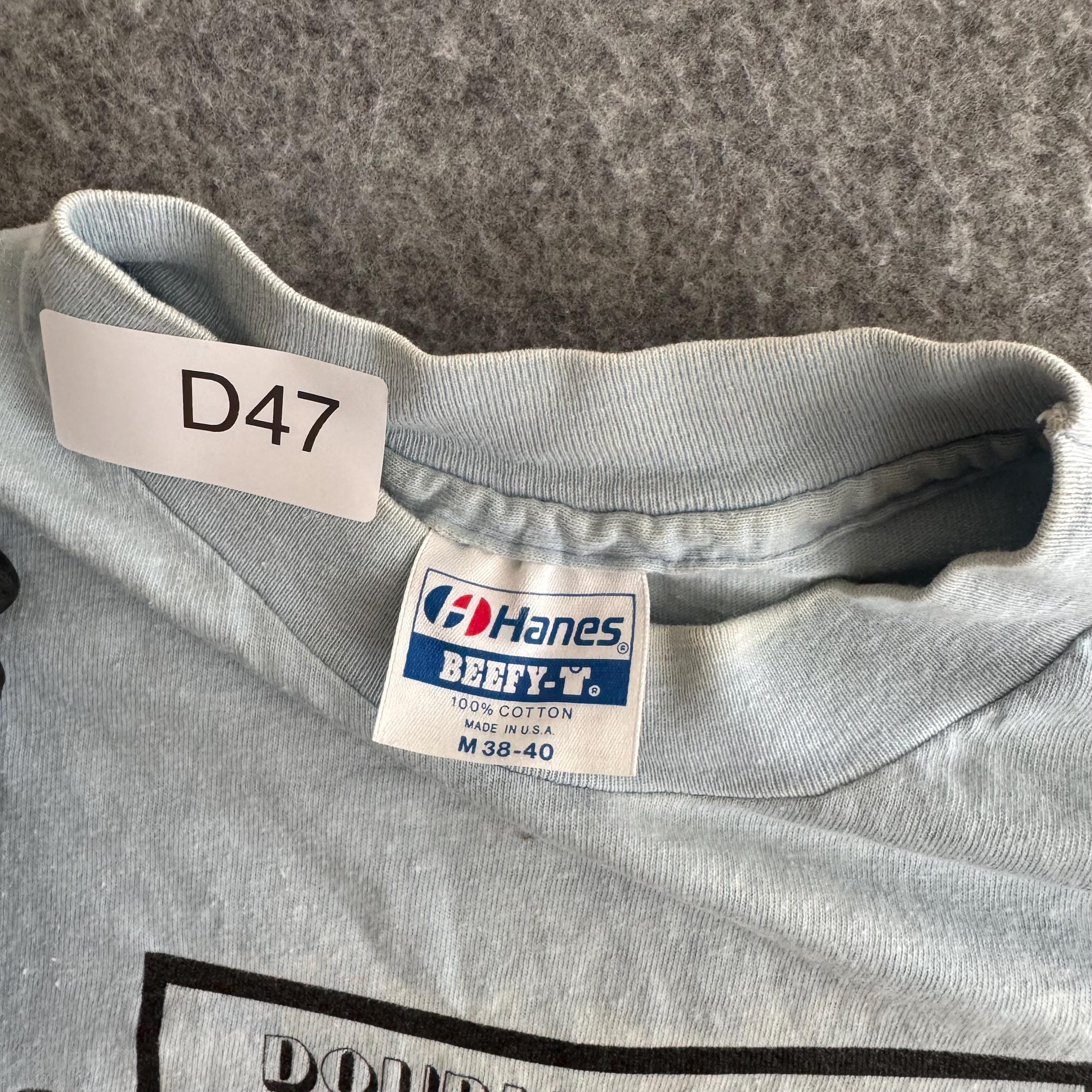 Grand Canyon Vintage 80s Marathon Single Stitch Tee Pastel Blue