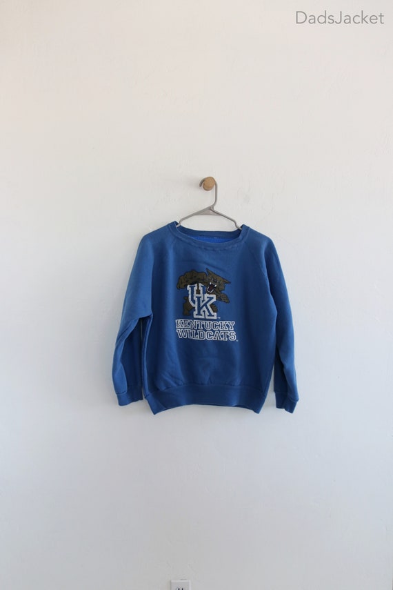 70s Kentucky Wildcats Raglan Sweatshirt Medium