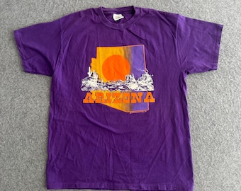 Jaren 90 Arizona Sunset Mountain State T-shirt XL