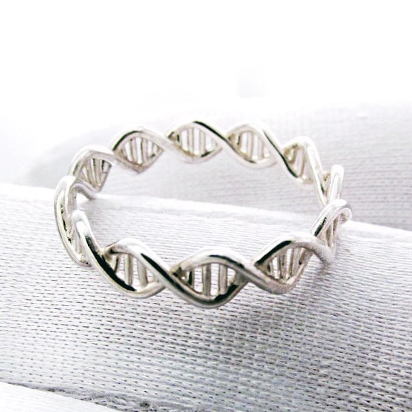 The Ring Of Life DNA Ring by sculptural artist James William Kincaid III