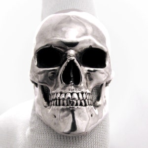 Huge Anatomically Accurate Mammoth Skull Ring