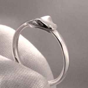 Ouroboros Ring in Sterling Silver by Universe Becoming