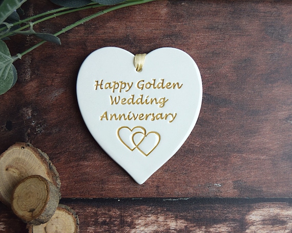 50th Birthday Gifts for Women,50th Birthday Gifts for Wife, Mum,  Sister,Heart Crystal Keepsake,Unique 50th Birthday Present Ornament  Collection for