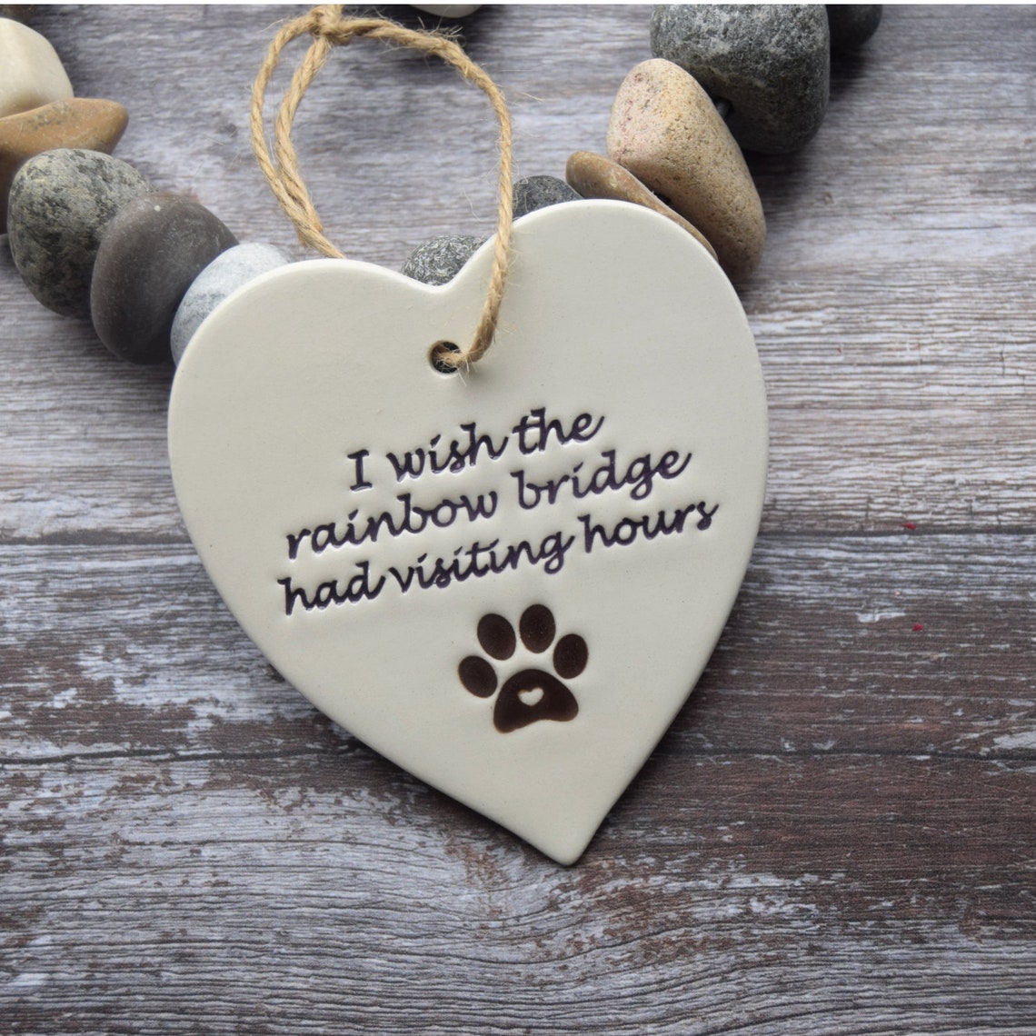Custom Photo I Wish The Rainbow Bridge Had Visiting Hours - Memorial Personalized Custom Home Decor Flower Vase - Sympathy Gift For Pet Owners, Pet Lovers