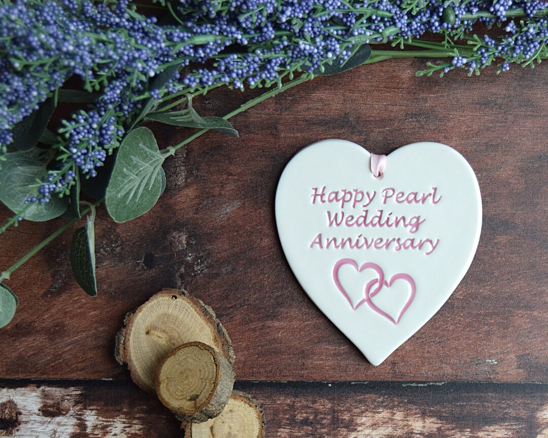 Pearl wedding anniversary deals
