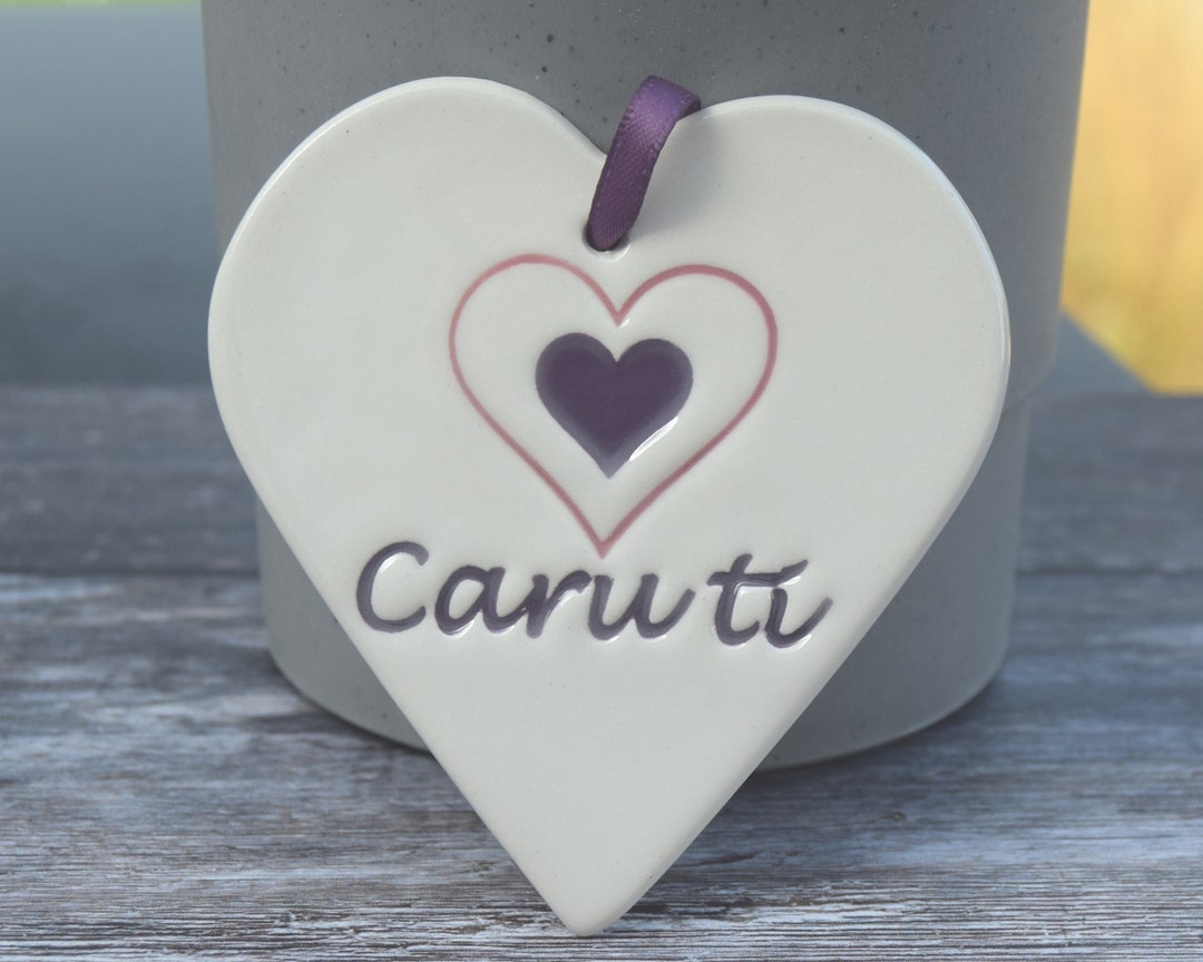 Caru Ti, I Love You in Welsh, SALE, Gift for Her, Gift for Him, Welsh Valentines Present Etsy