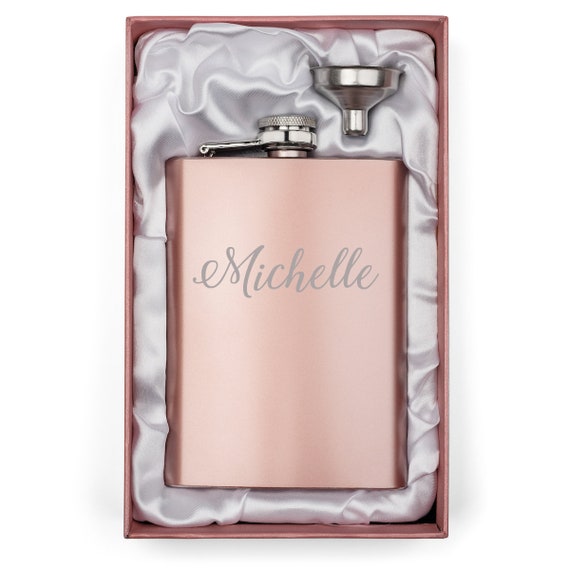 8oz Mother of the Bride Stainless Steel Flask 8oz Mother of the Bride Stainless Steel Flask