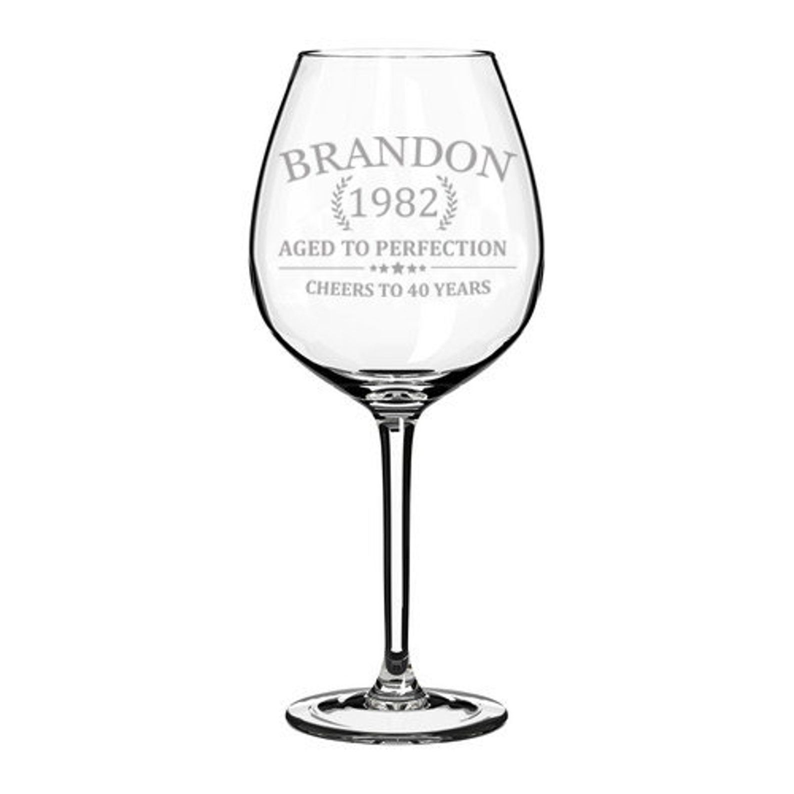 Custom Personalized Engraved Birthday Gift Cheers to Years Etsy