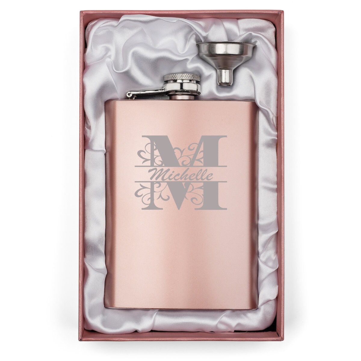 Print On Demand 8oz Stainless Steel Hip Flask | Treat POD - Treat Pod