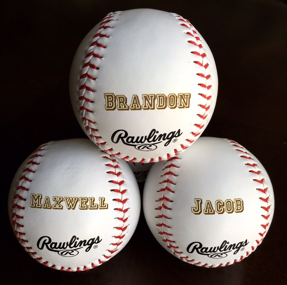 Personalized Custom Engraved Baseball Groomsman Best Man Etsy