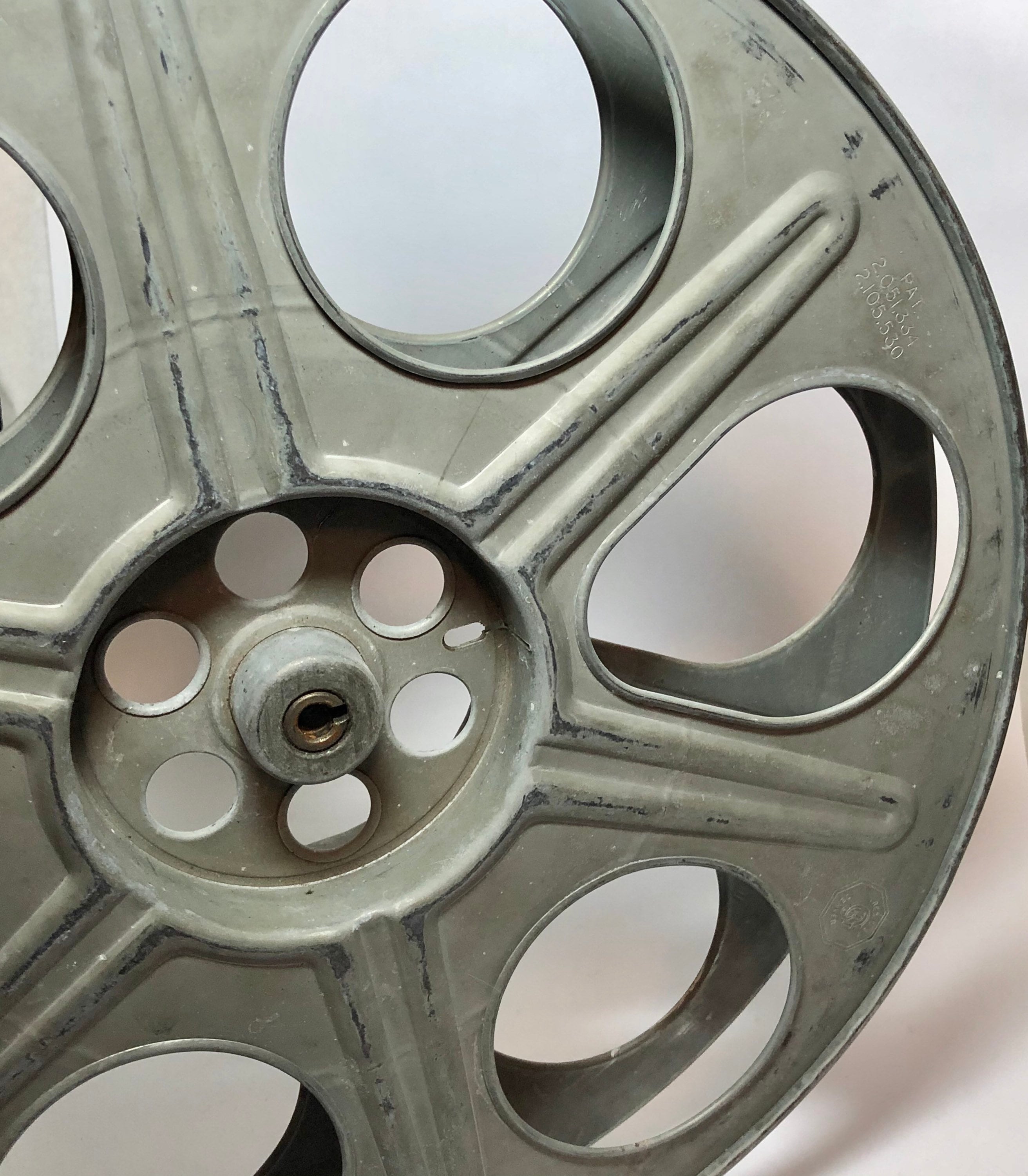 LARGE or SMALL 35mm Vintage Industrial Film Reel Movie Theatre