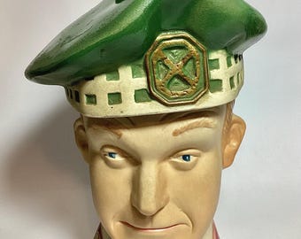 Vintage Heritage China Liquor Decanter Bottle Scotch Whiskey