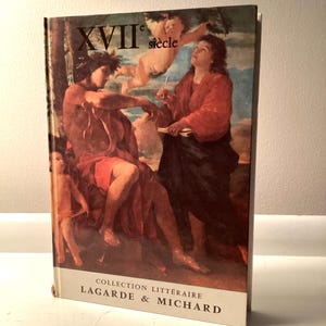 Vintage Collection Litteraire French Book by Lagarde Michaud XVII Siecle Les Grands Auteurs Francais Du Programme Paris Bordas