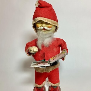 Windup Antique Santa Toys - Etsy