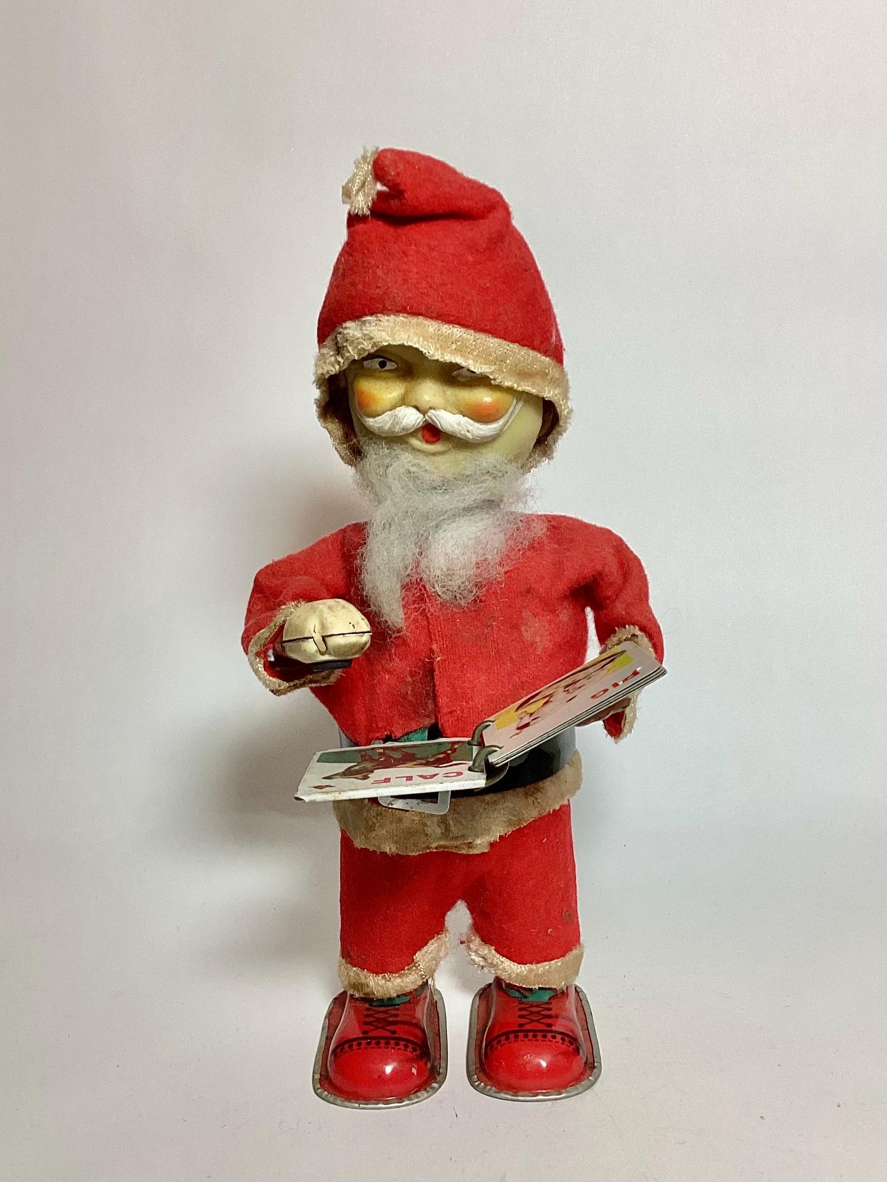 1950's Santa Wind Up - Etsy