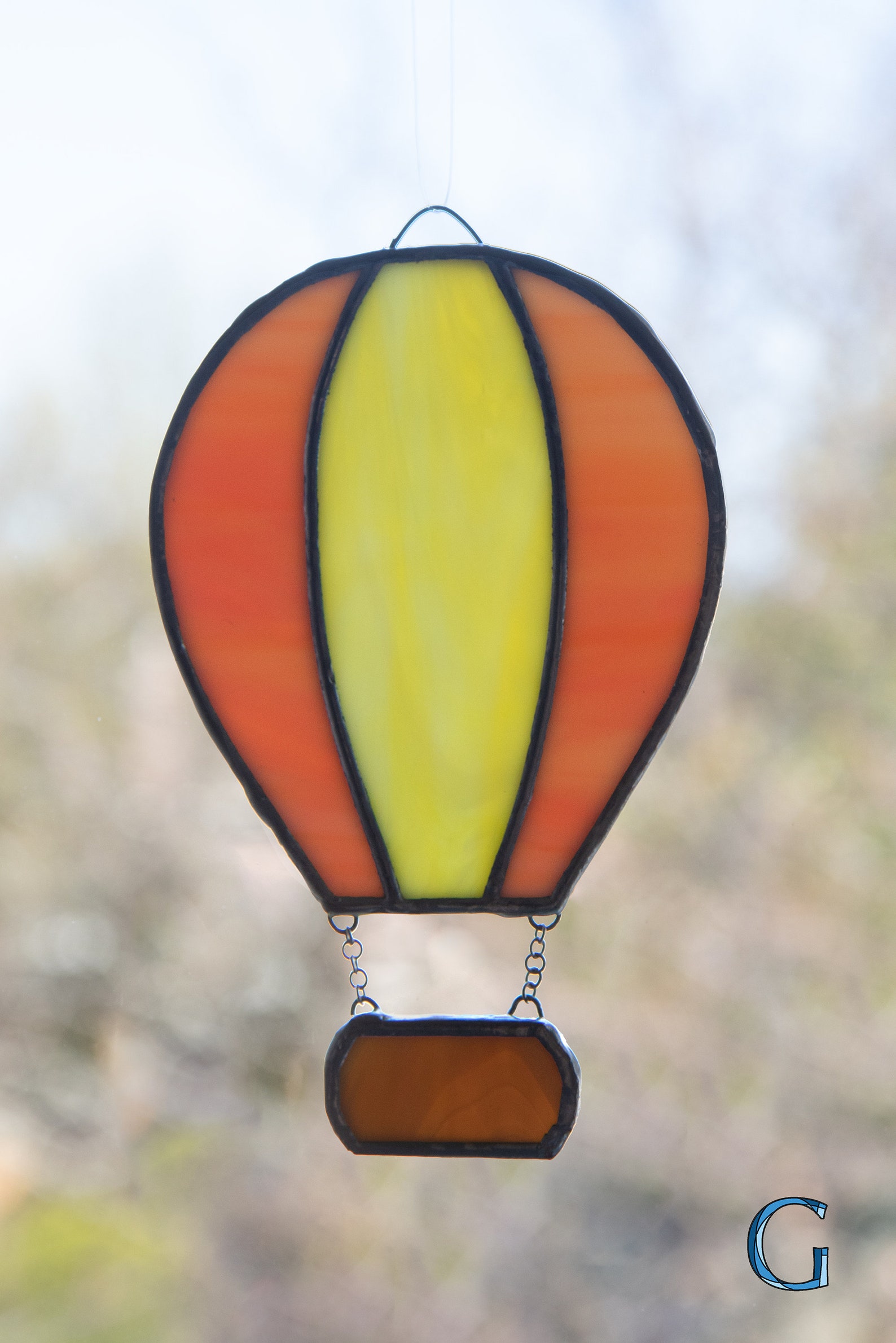 Hot Air Balloon Suncatcher Etsy Denmark