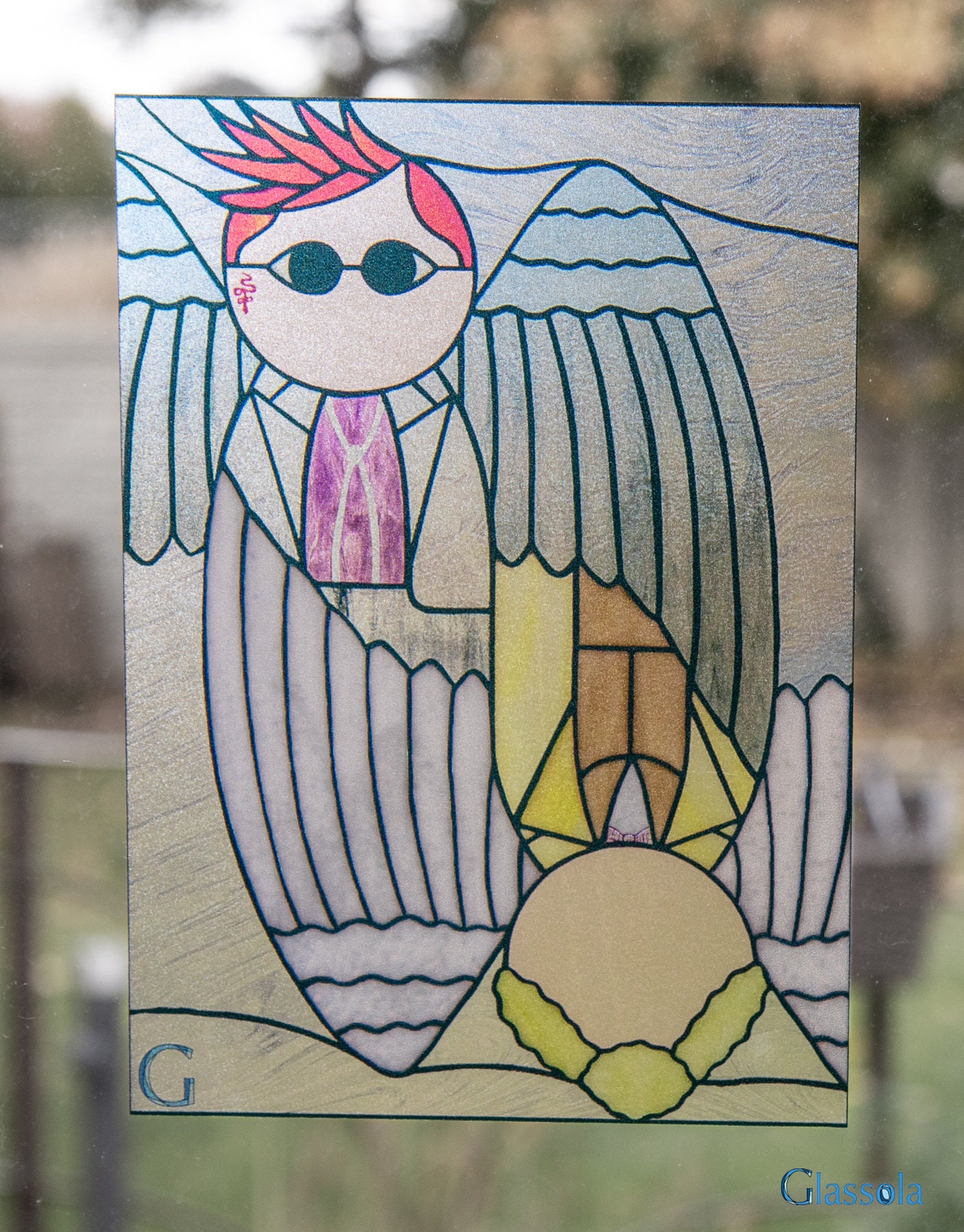 An Ineffable Duo - Window Cling