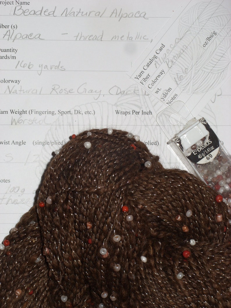 Spinning Journal Pages, Track Your Spining Projects Etsy