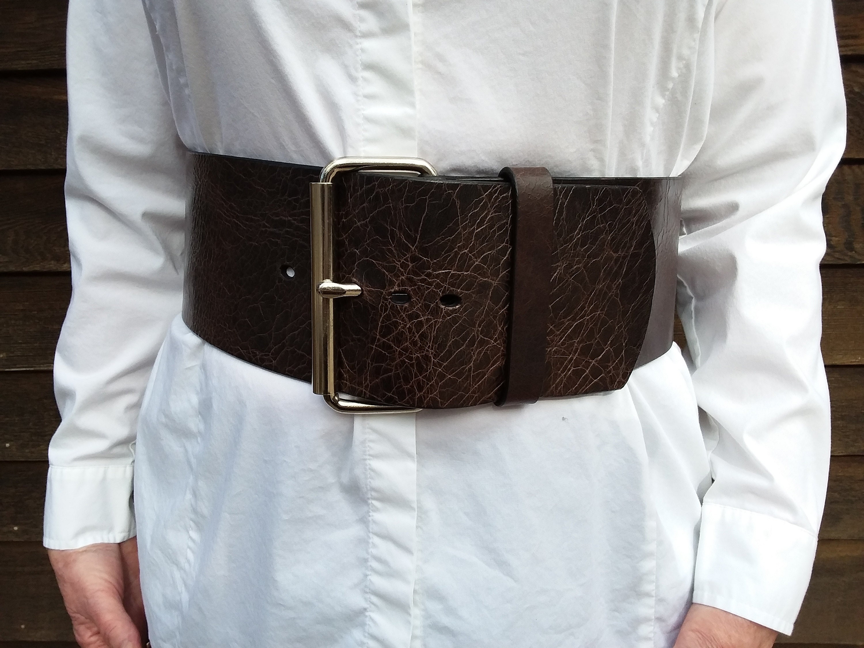 Wide Fashion Belts Etsy