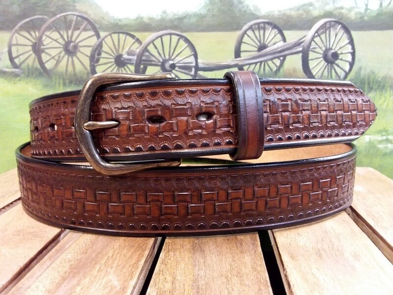 woven leather belt womens