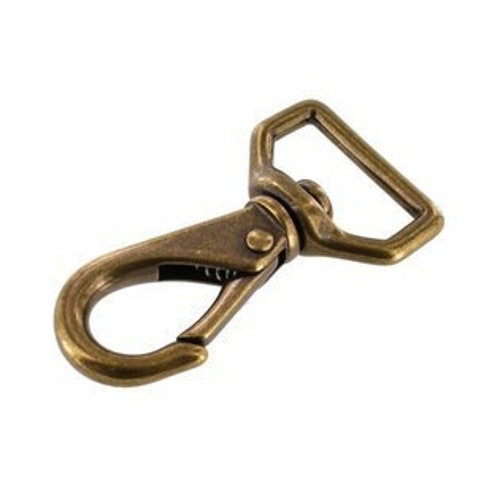 Swivel shops Snap Hook Leather Belt